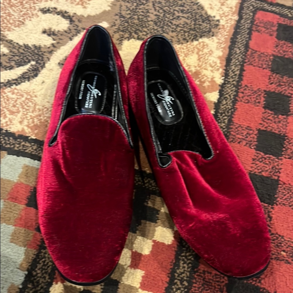 Mens Giorgio Brutini velvet loafer